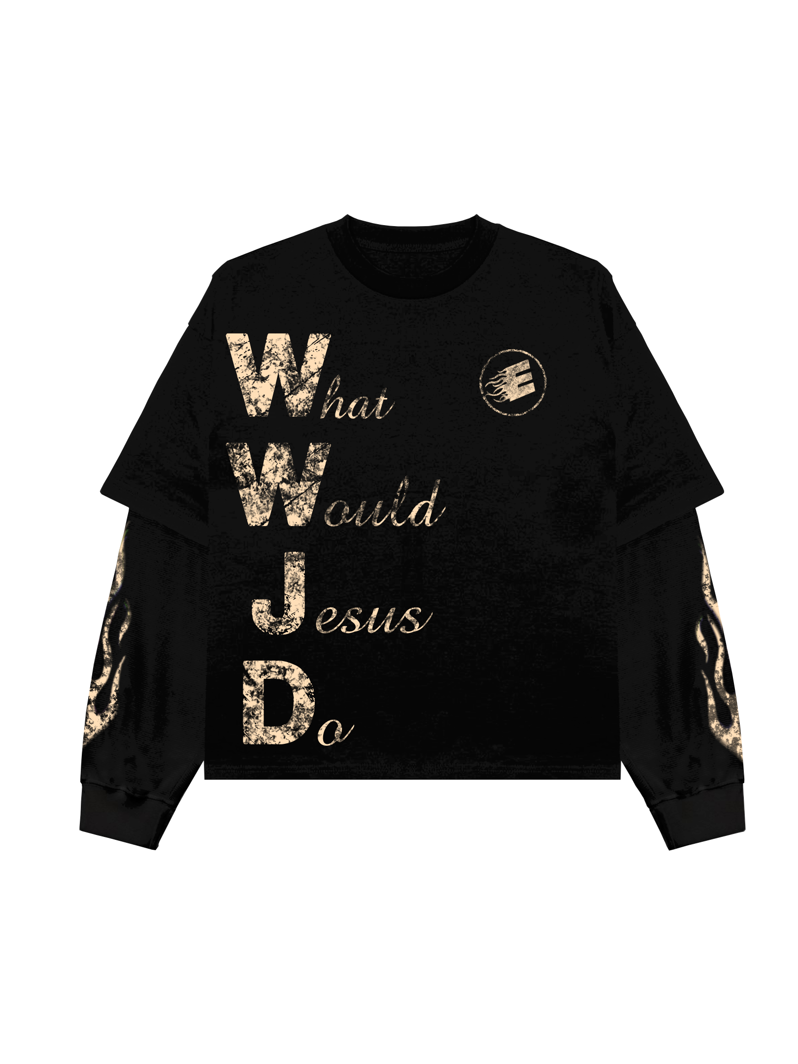 WWJD Reversible Crewneck