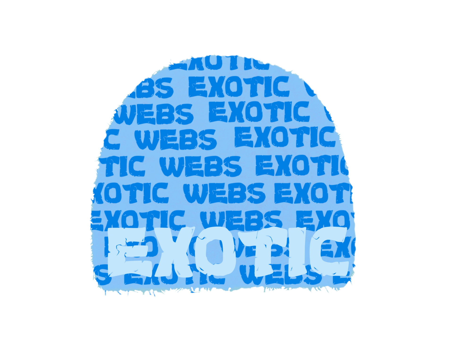 Blue Exotic Beanie