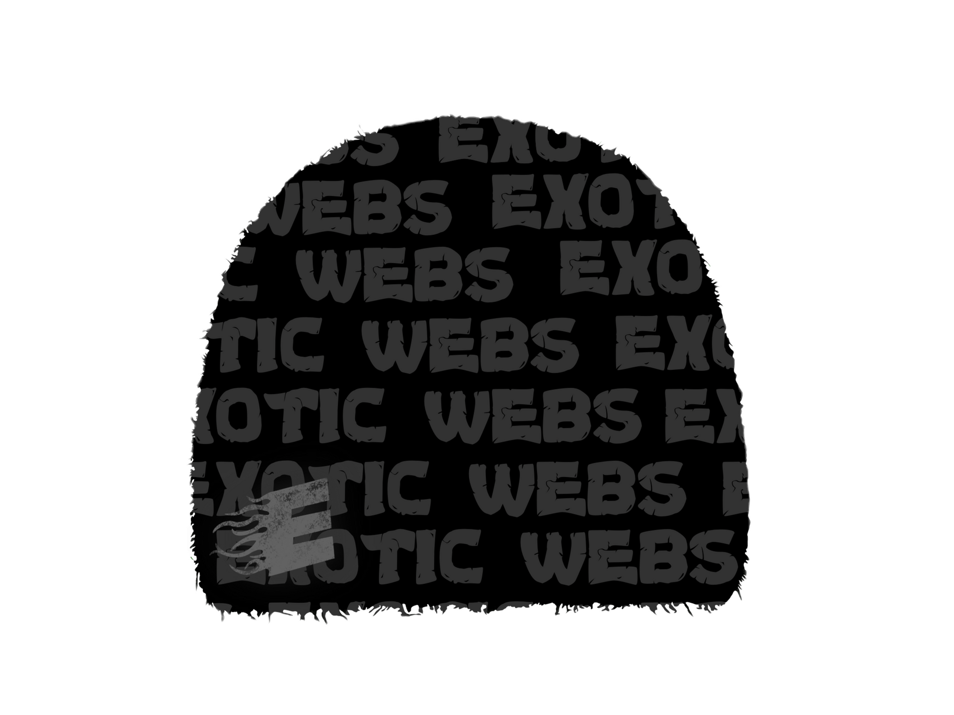Black Exotic Beanie