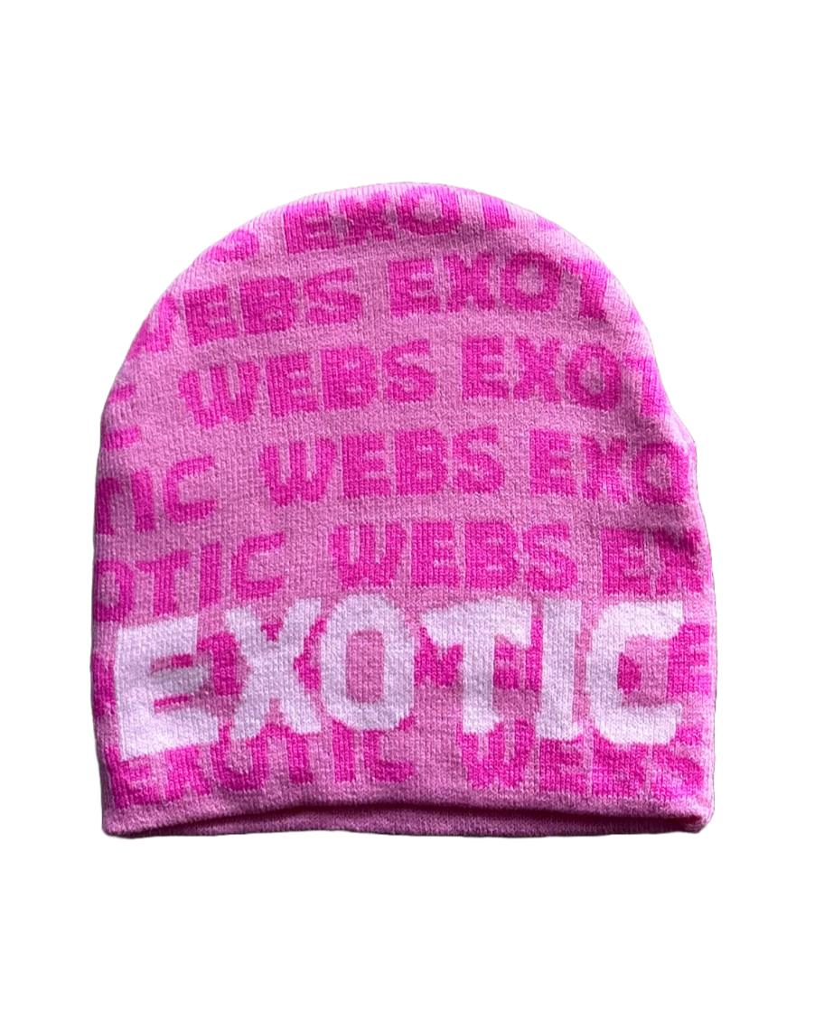 Pink Exotic Beanie