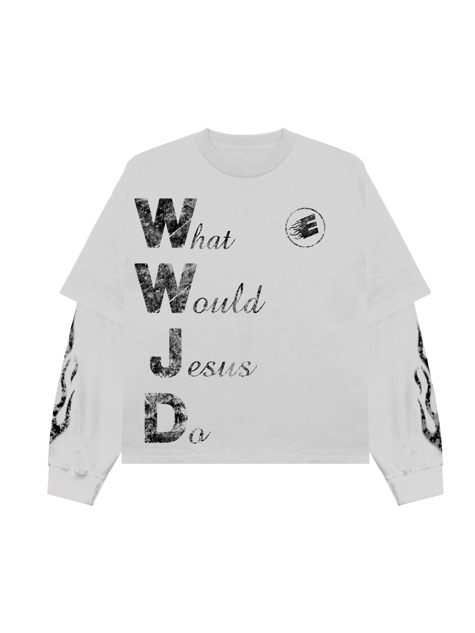 WWJD Reversible Crewneck